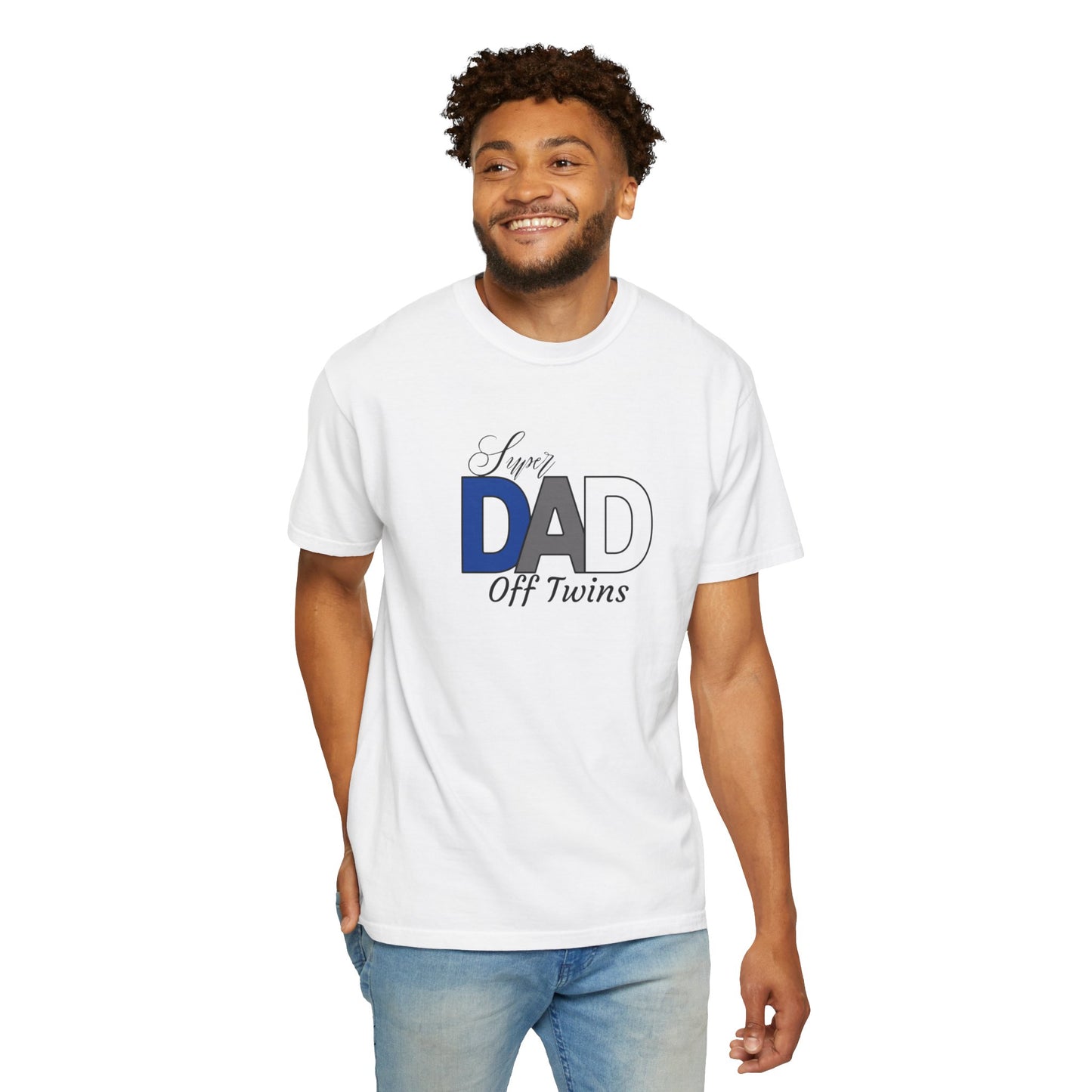 Super dad of twins