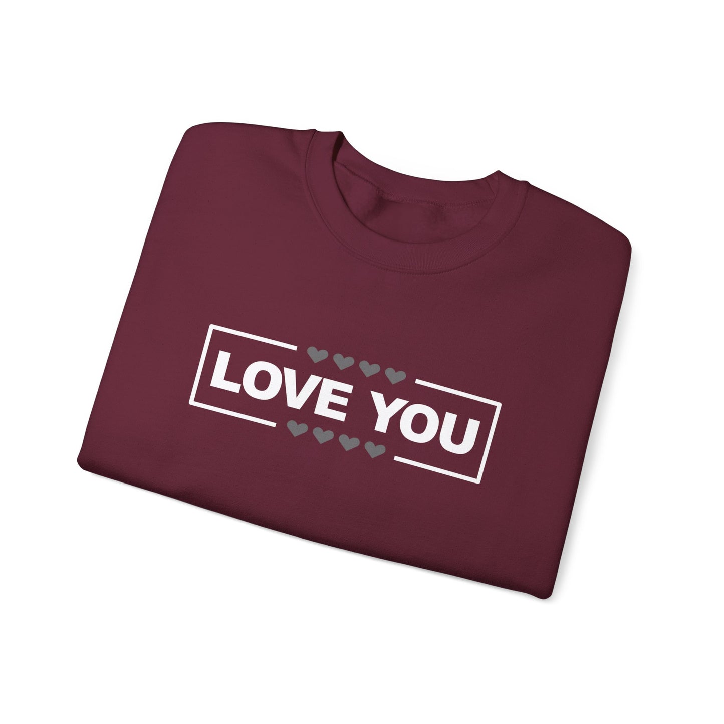 LOVE YOU sweatshirt pour femme