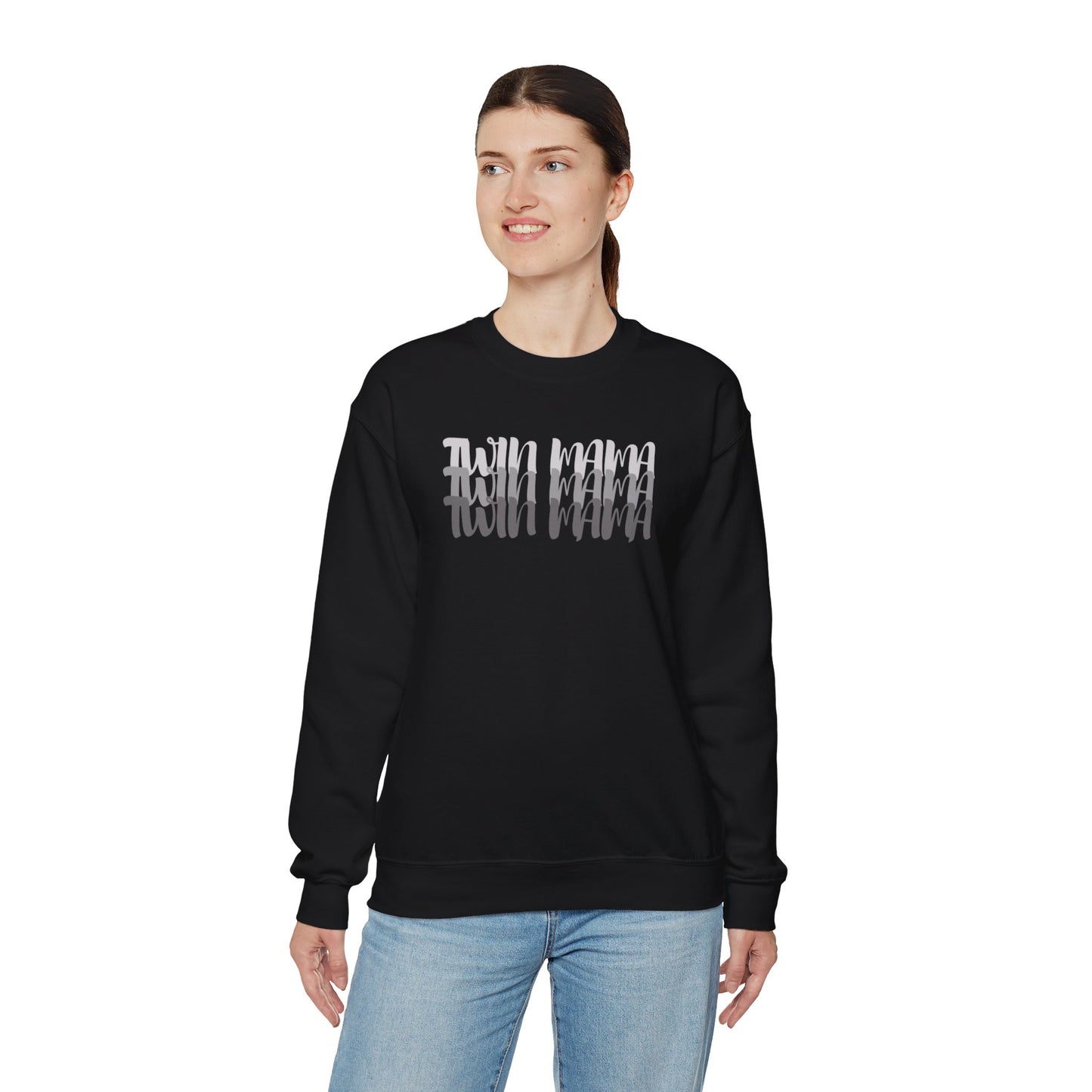 Sweatshirt pour femme twin mama