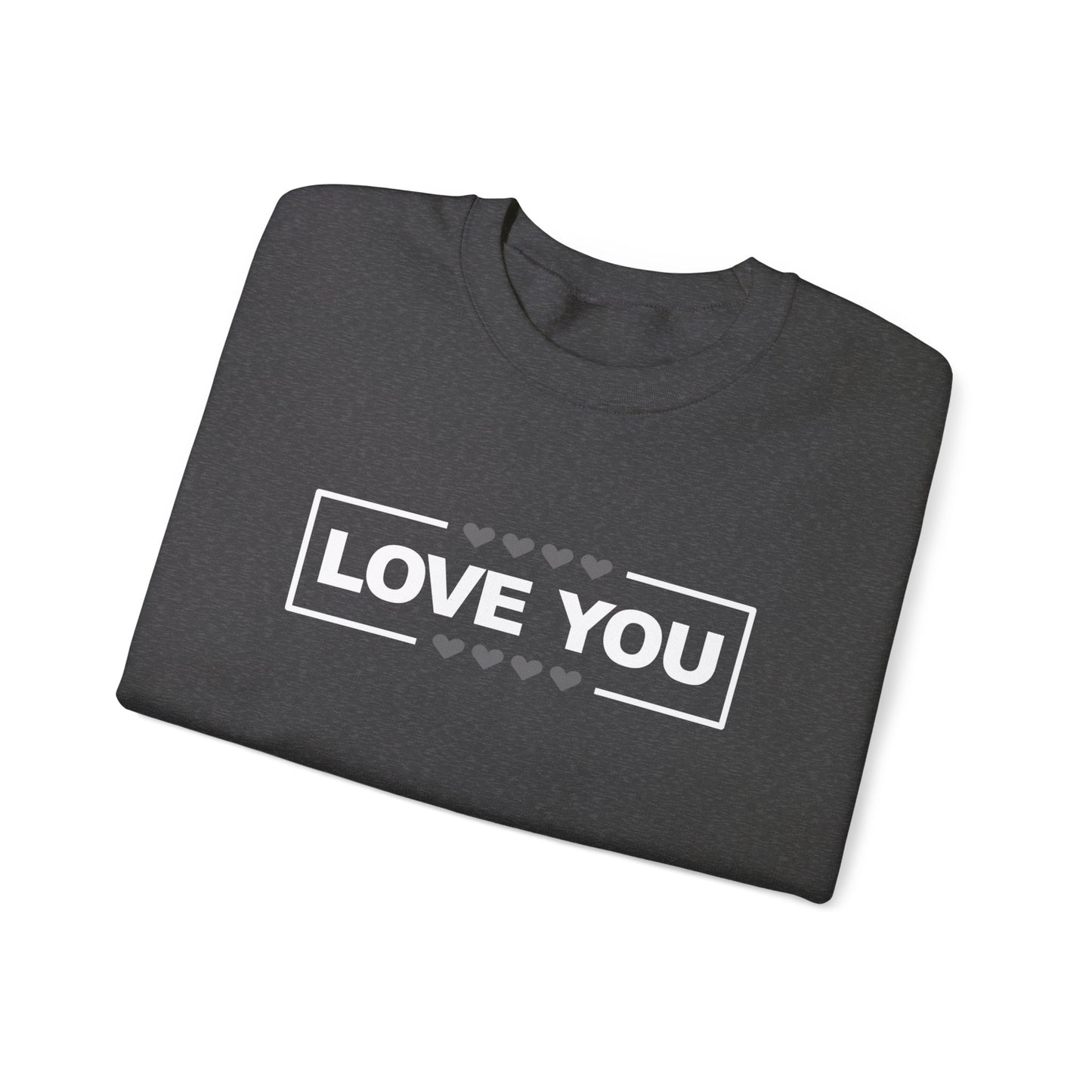 LOVE YOU sweatshirt pour femme