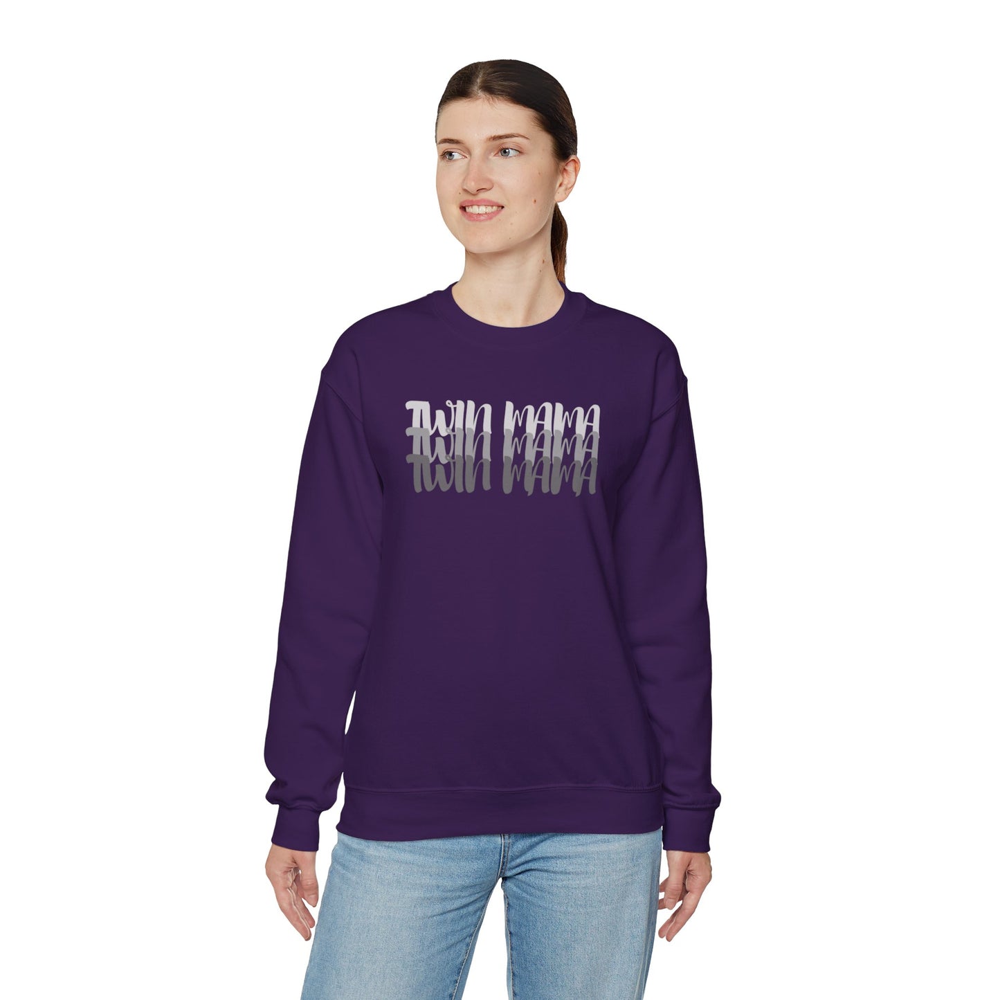 Sweatshirt pour femme twin mama