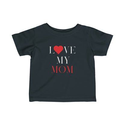 T-shirt pour bébé love my mom