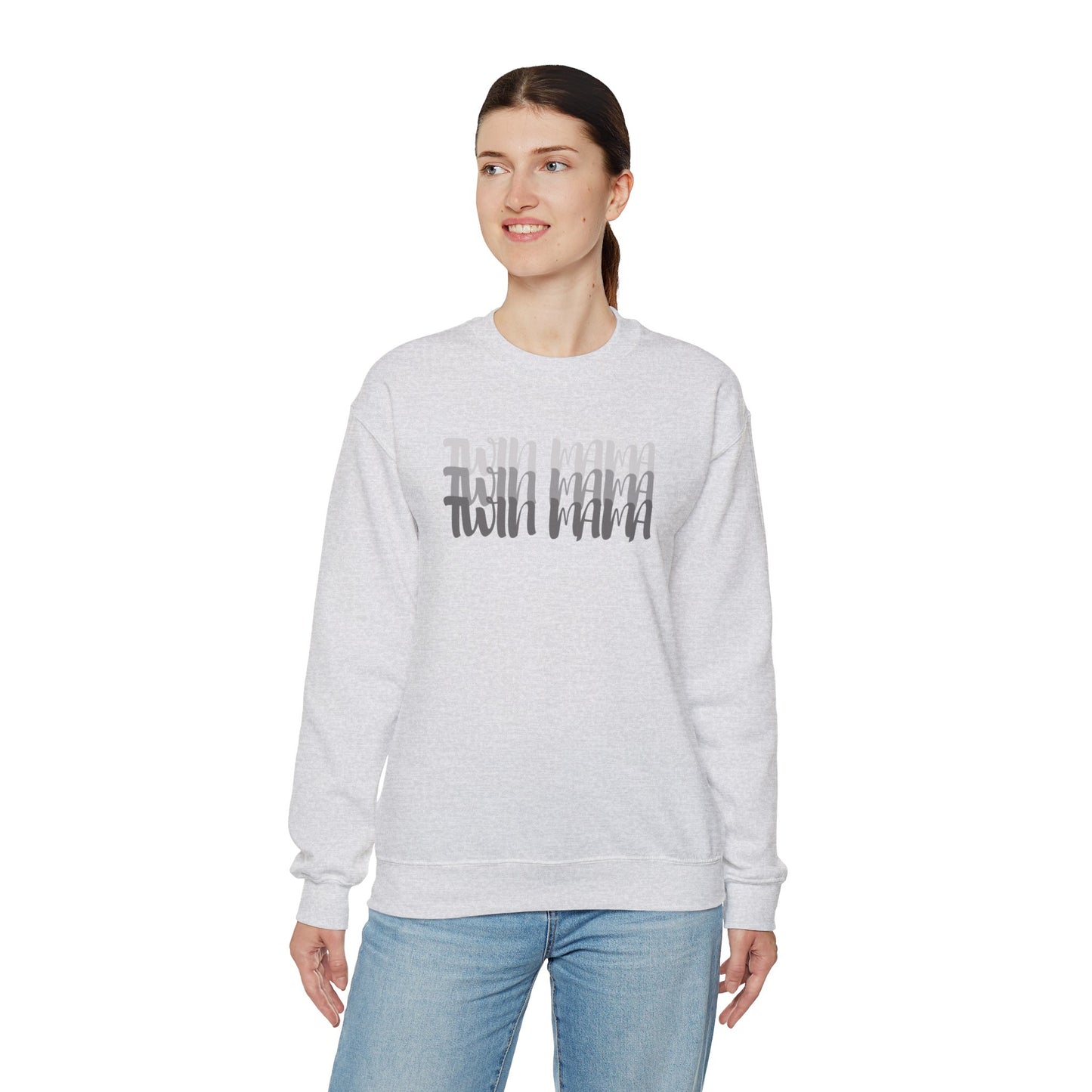 Sweatshirt pour femme twin mama