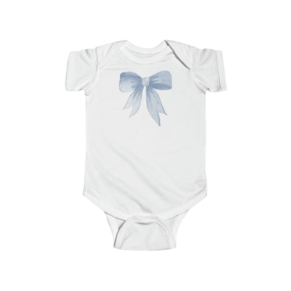 Bodysuit pour bébé boucle bleu