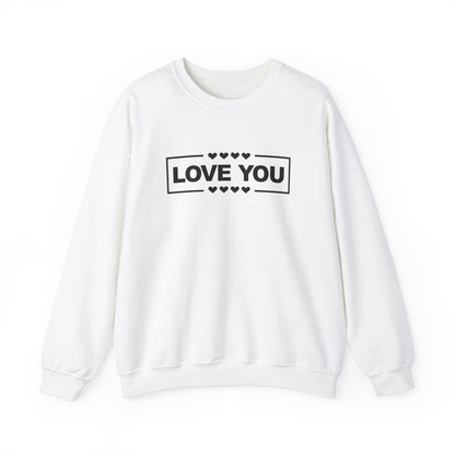 LOVE YOU sweatshirt pour femme