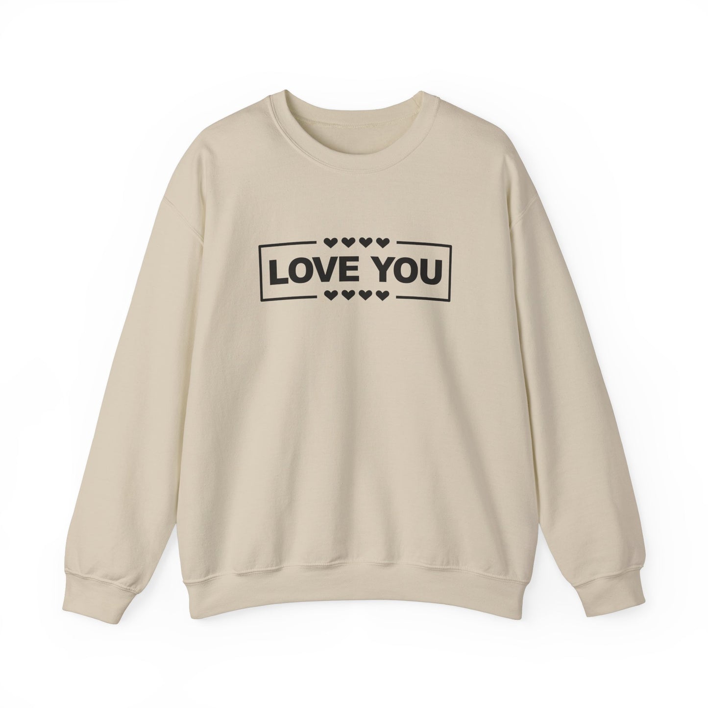 LOVE YOU sweatshirt pour femme