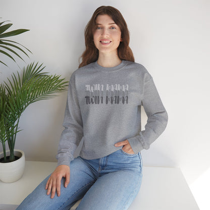 Sweatshirt pour femme twin mama