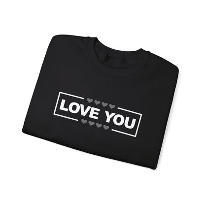 LOVE YOU sweatshirt pour femme