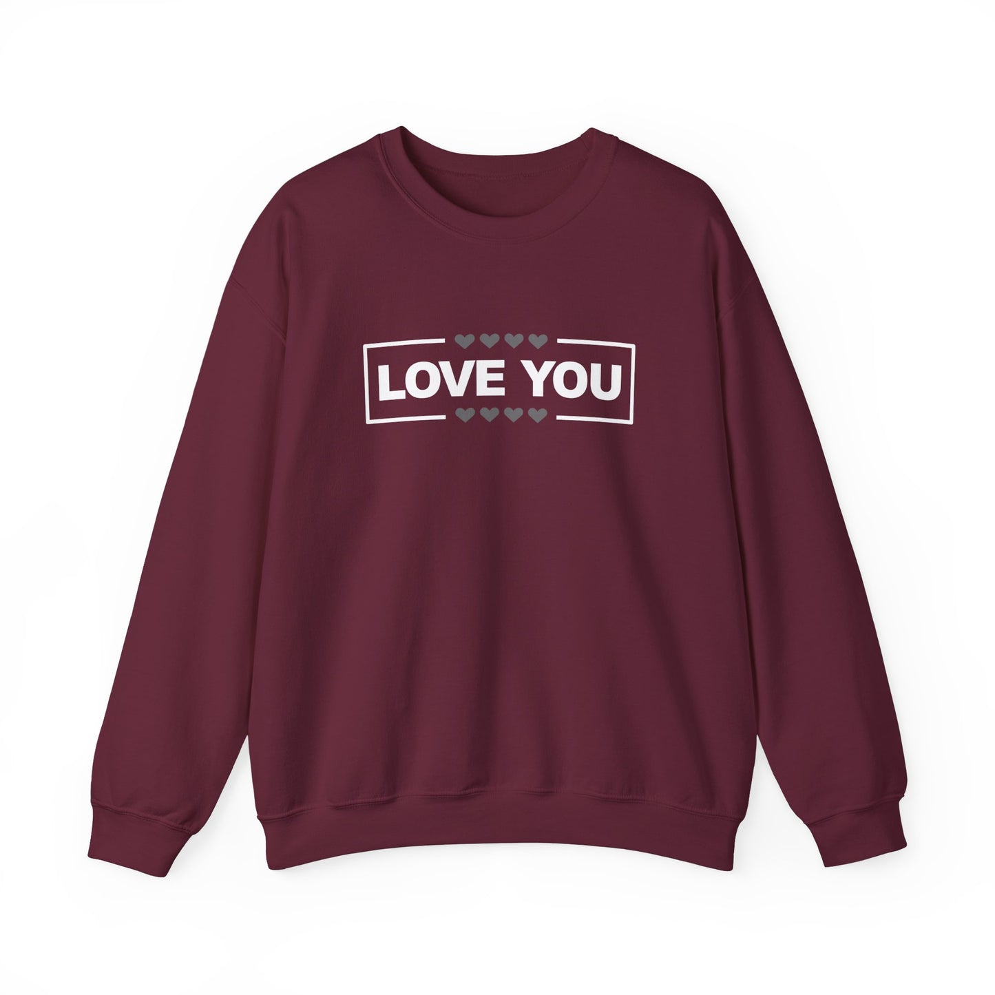 LOVE YOU sweatshirt pour femme