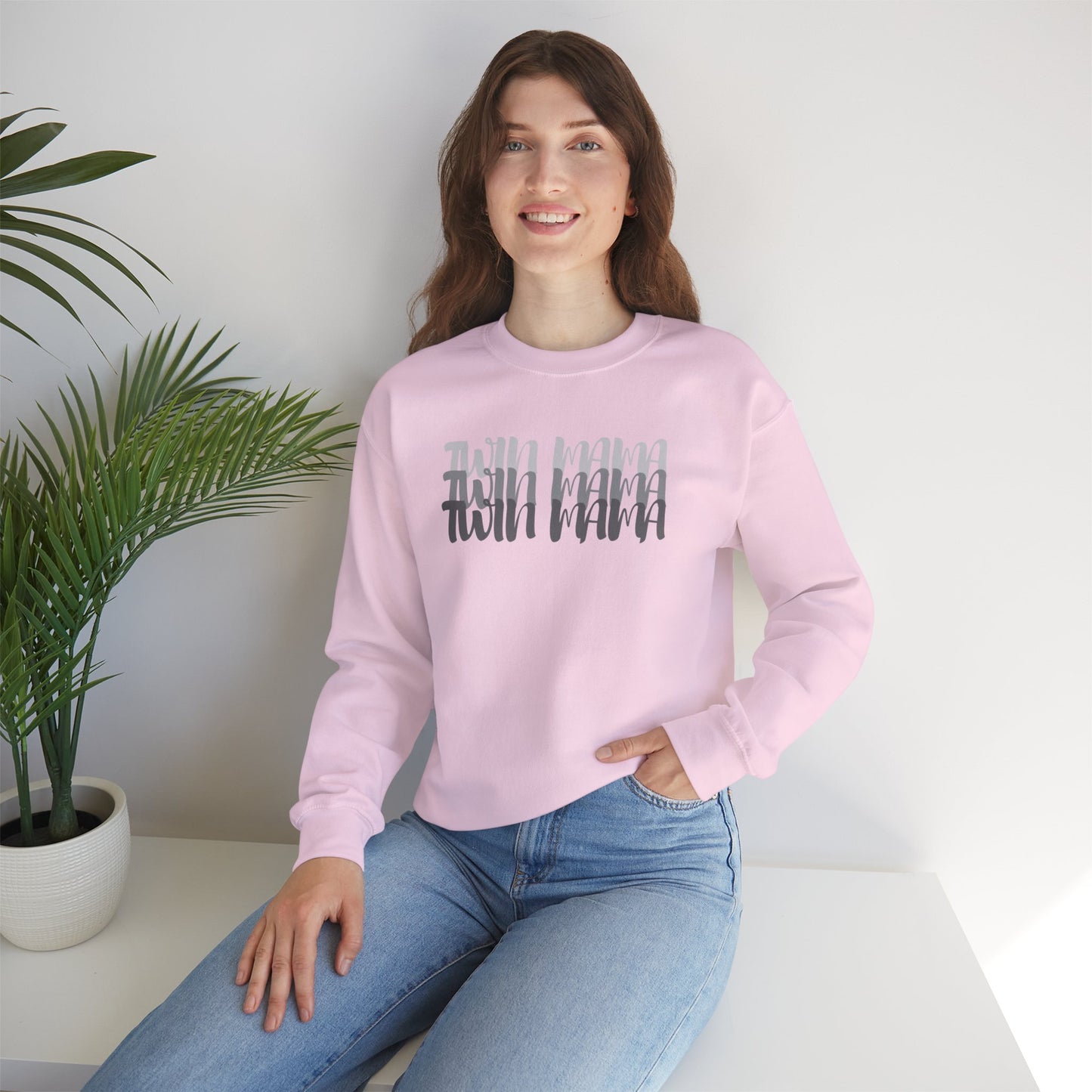 Sweatshirt pour femme twin mama