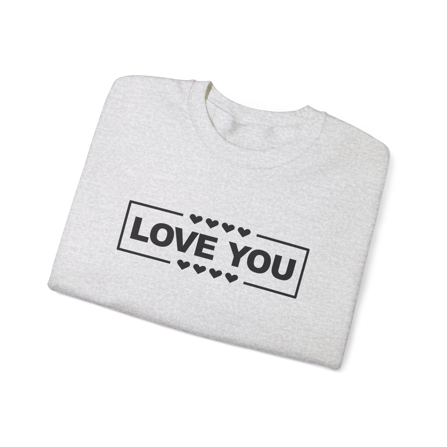 LOVE YOU sweatshirt pour femme