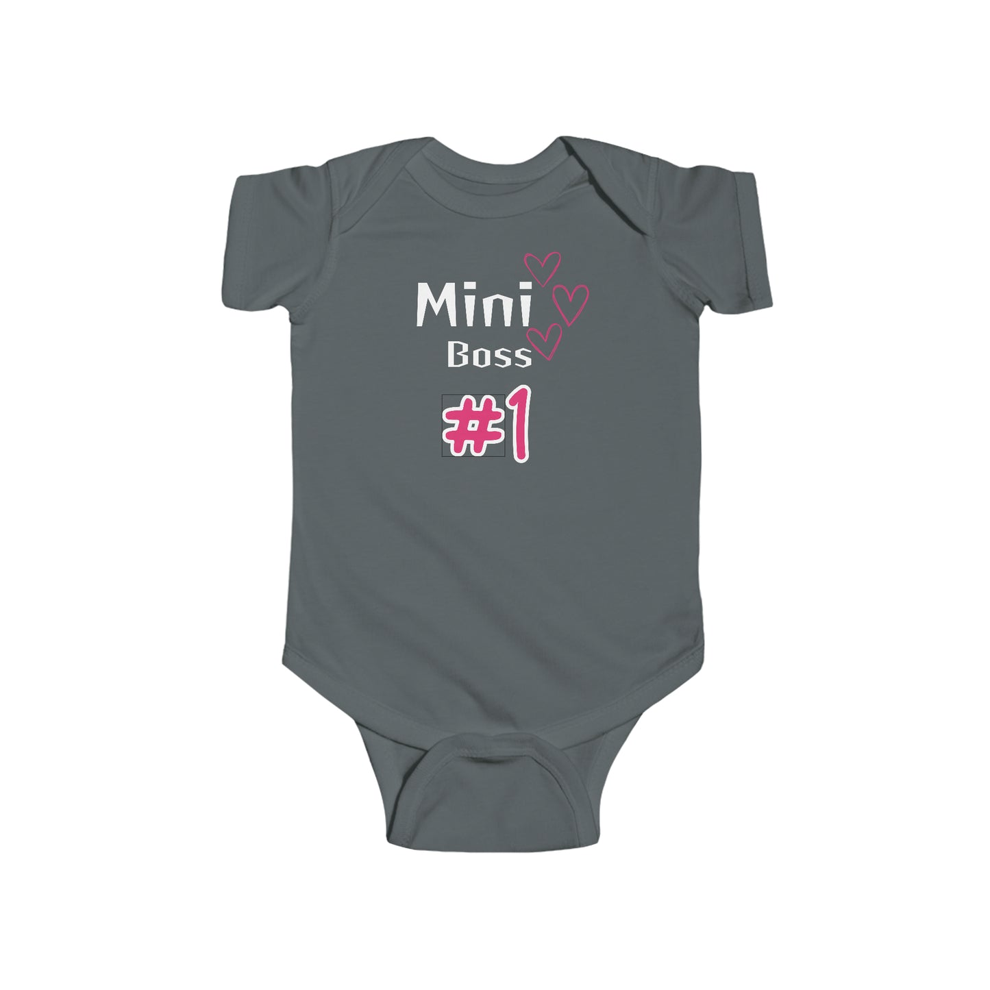 Infant Fine Jersey Bodysuit Mini boss